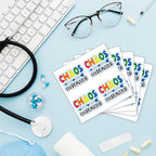 YAZMEEN 20 Pcs Funny Nurse Stickers 2.5'' Colorful Chaos Coordinator Medical Stickers Funny Appreciation Gifts for Nurse Doctor Teacher Coworker Nursing Stickers Decals for Water Bottle Laptop Phone