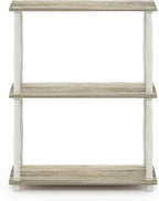 Furinno Turn-N-Tube 3-Tier Compact Multipurpose Shelf Display Rack - Image 6