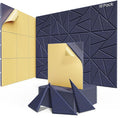 18 pack Acoustic Panels With Self-Adhesive, Sound Panels High Density, by ROOME