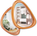 MAGFLERUM Asymmetrical Mirror Set of 2, 15 * 10 inch Irregular Wall Mirror by Givetheroomuniquebeauty%EF%BC%81