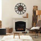1st owned Large Wall Clock for Living Room Decor- 32" Decorative Antique Silent - Image 6