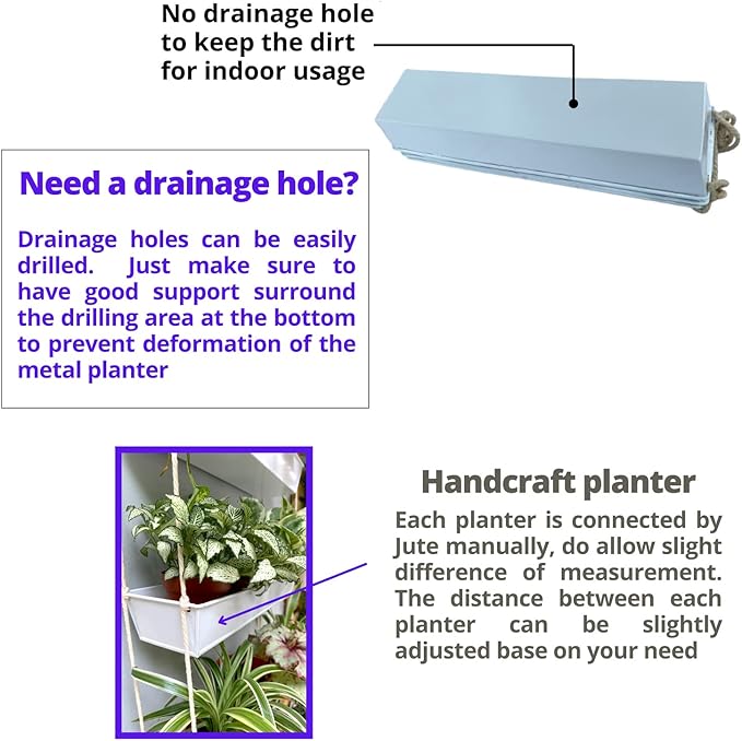 LaLaGreen Hanging Wall Planter - Image 4