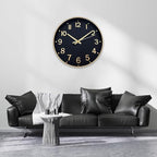 HZDHCLH Wall Clocks Battery Operated, Wall Clock Black Gold, 14 inch Wall Clock - Image 7