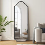 WallBeyond Arched Full Length Mirror Wall Mounted, Living Room, Hanging or - Image 2