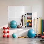 Ruomeng Home Gym Mirror Tiles by Ruomeng
