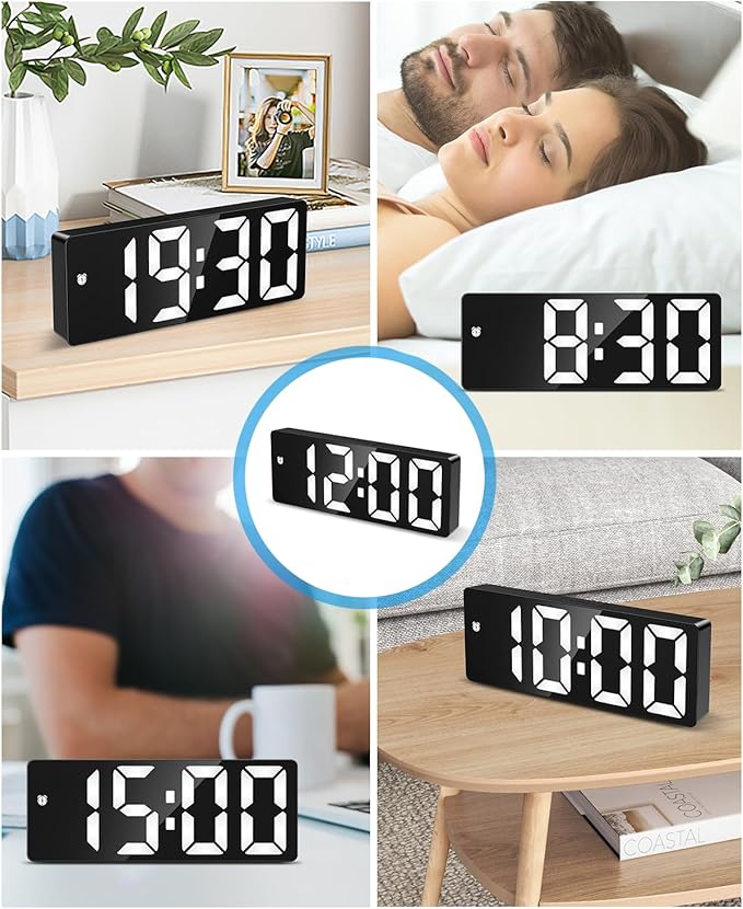AMIR Digital Alarm Clock, LED Clock - Image 7