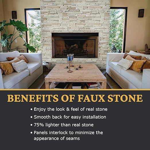 AZ Faux High-Density Polyurethane Faux Stone Flush Inside Corner - Image 4