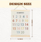 Yomisex Classroom Wall Decor, Numbers Educational Wall Art Poster, Numbers from - Image 6