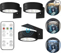 3Pcs Picture Lights for Wall Battery Operated, Magnetic Led Painting Light by Kandicyar
