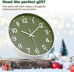 Wall Clock, Battery Operated, Modern Minimalist Design - Image 5