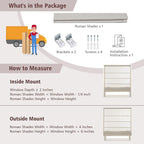 DEJAVU Cordless Roman Shades for Windows - Image 6