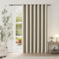 ChrisDowa Room Divider Curtain 90 Inches Long, Wide Blackout Sliding Door by ChrisDowa