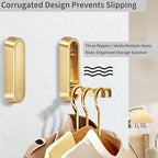 6PCS Foldable Wall Hooks, Zinc Alloy Flip Down Hooks, Retractable Wall Hooks - Image 3