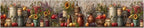 Harvest Jar Wall Border 196x4 Inch Peel and Stick Rustic Fall Pumpkin Sunflower - Image 2