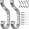 bussdis 6-Pack Heavy Duty Wall Hooks by BUSSDIS