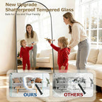 DMWOODFL 71"x26" Arched Full-Length Mirror - Image 6
