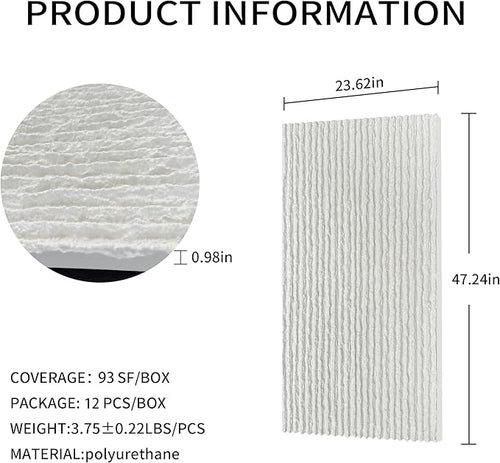 3D Faux Stone Wall Panels, Lightweight & Waterproof Accent Marble Flowing Stone - Image 2