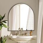 VooBang Wide Arched Wall Mirror, 31 x 32 inch Arch Bathroom Mirror, Wall - Image 8