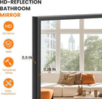 TRAHOME Bathroom Vanity Mirror for Wall, 2 Pack 36" x 24" Metal Framed - Image 3