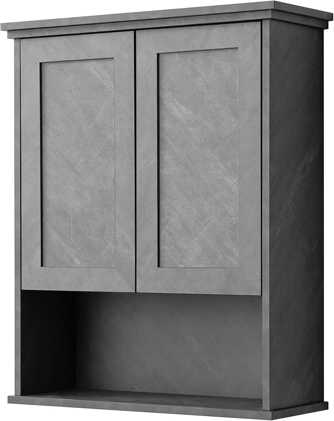 VANIRROR Bathroom Wall Cabinet Over Toilet Storage Cabinets 25x30 in Above - Image 9