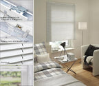 YIIBAII Mini Blinds Suitable for 47.5" W x 64" H Windows 1" Aluminum Horizontal - Image 4
