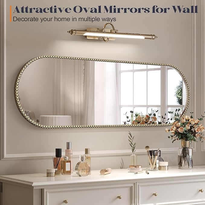 Champagne Bronze Bathroom Mirror - Image 3
