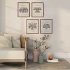 Locomiss Black and White Christian Wall Art Decor Posters, Modern Bible Verse - Image 6