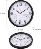 Wall Clock, Sweep Silent Movement Accurate Clocks - Image 4