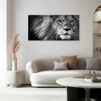 Baisuart D0198 Modern Giclee Canvas Prints Wall Art Stretched Artwork Black and - Image 8
