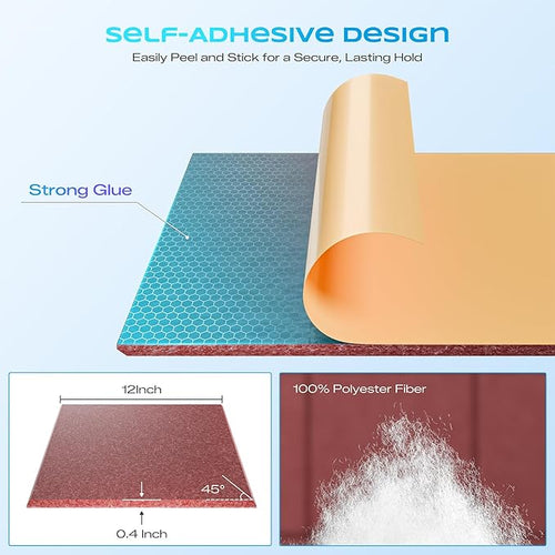 22 Pack Self-Adhesive Acoustic Panels, Soundproof Wall Panels - Image 2
