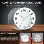 Silent Wall Clock with Extra Large Numbers - Image 5