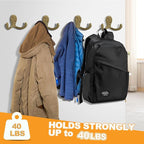 CBWLWJ 25 Pack Coat Hooks Wall Hooks - Image 3