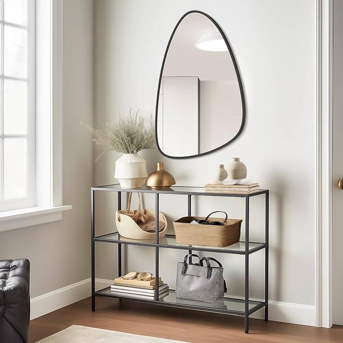 WallBeyond Asymmetrical Mirror, Irregular Wall Mirror, Wall Mirrors Decorative - Image 4
