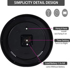 OceeK 12 Inch Wall Clock, Modern Wall Clocks Battery Operated, Silent - Image 7