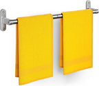Powools Brushed Nickel Towel Rack by Powools