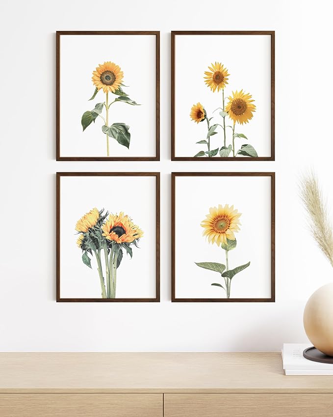 HAUS AND HUES Sunflower Set Collage 16x20 - Image 5