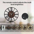 LEIKE 24'' Lighted Wall Clock - Image 3