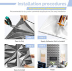 STICKGOO 33 Pack 3D Wall Panels - Image 7