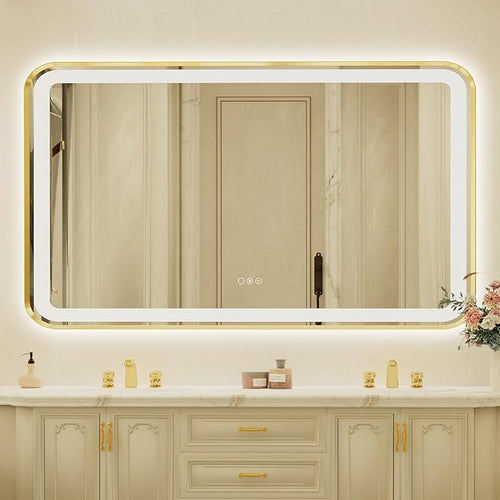 36x60 Inch LED Bathroom Mirror by Unknown
