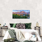 AIYISU Grand Teton Mountain Wall Art Sunset Nature National Park Posters Oxbow - Image 3
