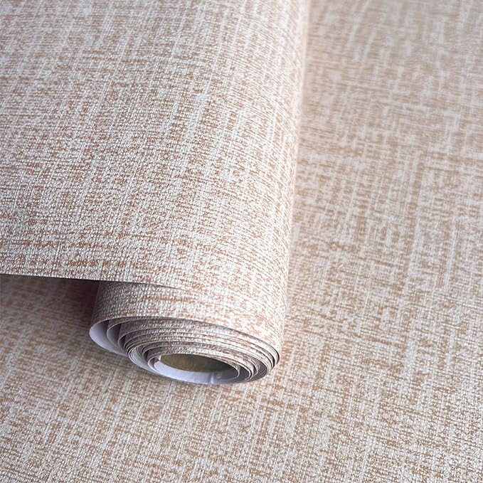 Yancorp 32.8ft Textured Fabric Wallpaper by YancorpHomeDecor