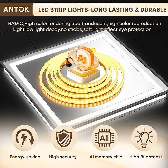 Antok 30X40 LED Bathroom Mirror - Image 8