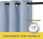 NICETOWN Sliding Door Curtain 108 Inches Long - Image 6