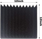 56 Pack Acoustic Foam Panels |1 "x12 "x12" Rapid Recovery Acoustic Wall Panels - Image 2