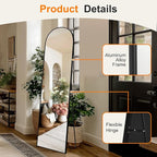 TRAHOME Arched Full Length Mirror, - Image 8