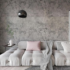 BAYYA Concrete Wallpaper Peel and Stick Grey Cement Contact Paper Industrial by BAYYAPeelandStickWallpaper