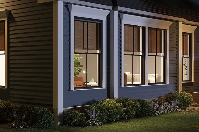 Windowsandgarden Cordless Woven Wood Roman Shades, 62W x 48H, Eastfield Teak - Image 5