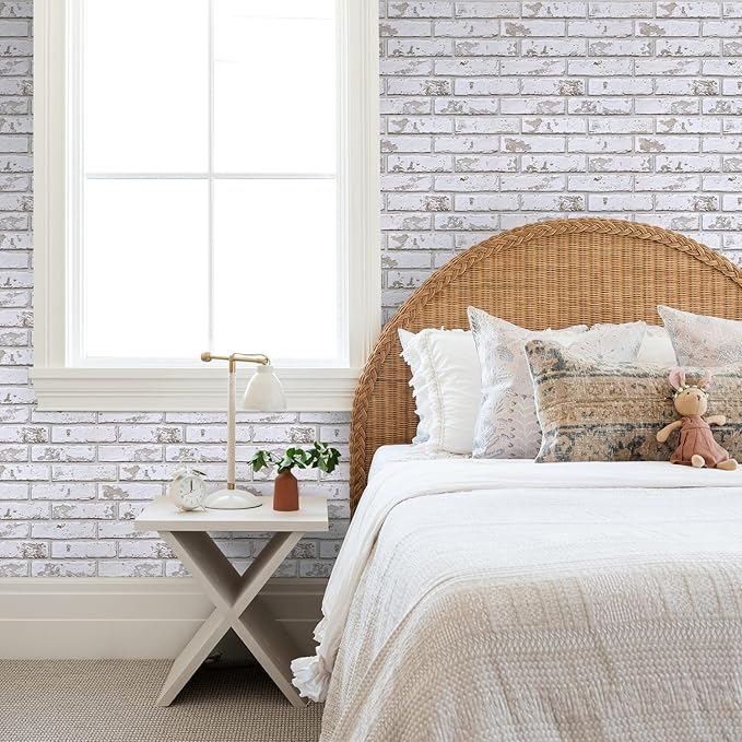 Commomy 3D Peel and Stick Brick, Ultralight Thin PVC Faux Brick Wall Panels - Image 7