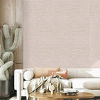 Yancorp 10ft Textured Fabric Wallpaper Faux Grasscloth Khaki Peel and Stick - Image 2