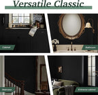 Dimoon 787''x17.7'' Peel and Stick Wallpaper Black Contact Paper - Image 4